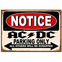 AC DC Vintažinė Sunkaus Metalo Muzika Šaunus Klasikinio Roko Grupės Metalinis Skardinis Ženklas Namams Restoranui Kavinei Barui Meno Sienų Dekoravimas Dovanos 20x30cm