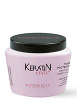 PHYTORELAX LABORATORIES Plaukų spalvą sauganti plaukų kaukė su keratinu dažytiems plaukams, 250 ml
