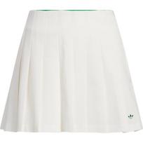 Adidas Originals SS25 Klostuotas Sijonas-Šortai Madingas Minkštas Patogus Universalus Laisvalaikio Sijonas Moteriški Sijonai Kreidinės Baltos JC6769 32 white