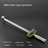Adjustable Torque Socket Wrench - Professional Pointer Type for Auto Repair
