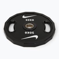 Bumperinės svorio plokštės Nike Strength Pro Urethane Plates 20 kg black/white