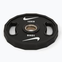 Bumperinės svorio plokštės Nike Strength Pro Urethane Plates 10 kg black/white