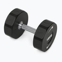 Chromuota hantelė Nike Strength Pro Urethane Dumbbell 18 kg black/white