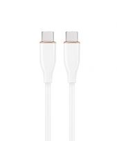 CABLE USB-C 1.5M PREMIUM WHITE/CC-USB2S-CMCM-1.5M-W GEMBIRD