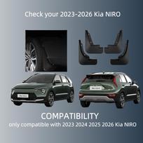 2025–2026 m. „Kia Niro“ purvasaugiai, PP purslų apsaugos, padangų apsauga visiems orams United States