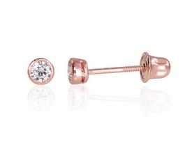 Auksiniai auskarai moterims Diamond Sky "New Classic VI"