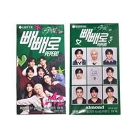Pepero Migdolų x Stray Kids Leidimas – 37 g × 8 pakuotės (Atsitiktinis dizainas)