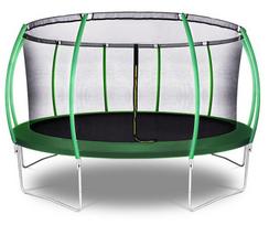Batutas 15FT (457cm) OHO su vidiniu apsauginiu tinklu ir kopėtėlėmis