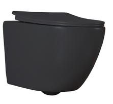 Klozetas pakabinamas FOCUS NERO 391C RIMLESS