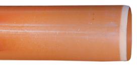 Lietaus nuotekų vamzdis PVC 110 x 3.2mm x 2m be movos