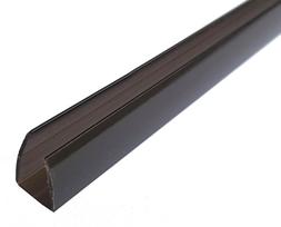 Profilis šiltnamiams 2.1m 16mm bronza-pilkas