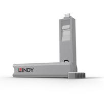 USB PORT TYPE-C BLOCKER 4PACK/WHITE 40427 LINDY