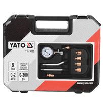 Benzininių variklių kompresijos matuoklis 8 vnt. YATO YT-73022