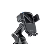 Yesido C187 automobilinis telefono laikiklis su bevieliu krovimu 15W