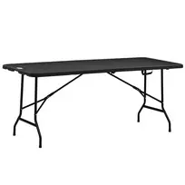 Sulankstomas sodo stalas 6 žmonėms, terasos stalas, 180 x 75,5 x 73 cm