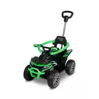 Paspiriama mašinėlė su stumimo rankena Toyz Movix, green