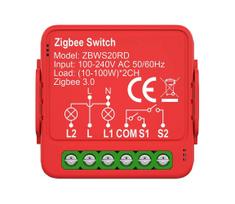 Nedis ZBWS20RD - Išmanusis jungiklis SmartLife 230V