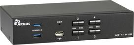 Przełącznik Eaton Inter-Tech IPC KVM  AC-41HUS HDMI, 4K@60Hz | 88887411 | 4260455649599