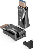 LINDY 300m HDMI 4K60 Fiber Optic Dongle extender | 38392 | 4002888383929