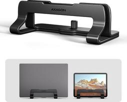 Axagon STND-VB ALU vertical AL U stand for laptops 10-