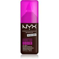 NYX Professional Makeup Make ‘Em Wonder lengvos tekstūros matinis makiažo pagrindas atspalvis 45 Rich Cocoa 30 ml