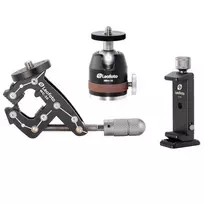 Leofoto Pocket Clamp MC-30 + Kit incl. Mini Ballhead MBH-19 + Smartphone Holder PC-90