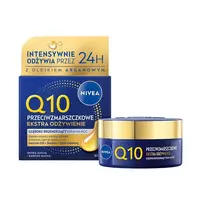 NIVEA_Q10 Anti-Wrinkle Extra Nourishment giliai regeneruojantis naktinis kremas 50 ml