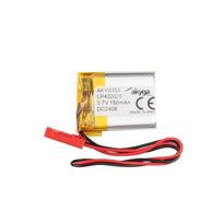 Li-Po LP402025 Akyga AKY0153 3,7 V / 150 mAh PCM akumuliatorius JST 2 kontaktų 150 mm jungtis