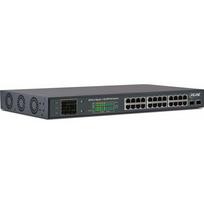 Tinklo jungiklis InLine PoE+ Gigabit 24 prievadų, 1GBit/s, 2x SFP, 48,26cm (19", montavimas), Metalas, su ekranu, 420W | 32324P | 4043718277810