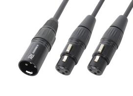 CX142 Y formos skirstytuvo XLR kabelis 1 XLR kištukas - 2 XLR kištukai