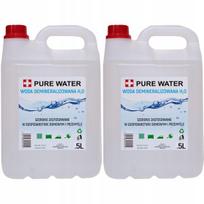 Distiliuotas demineralizuotas vanduo Chosa 10l (2x5l) grynas vanduo
