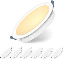 Jaenmsa įleidžiami LED šviestuvai Genmsa 3000K, 5 W, 6 vnt.