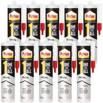 10x "Pattex One4All Crystal" 290g montavimo klijai