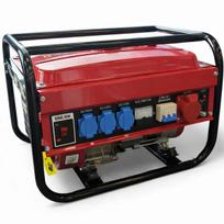 Benzininis elektros generatorius 3,5 kW, 230 V, 1 trifazė jungtis