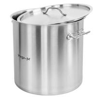 Aukštas gastronominis puodas su dangčiu Mega-M Standard 50l, 40 cm x 40 cm