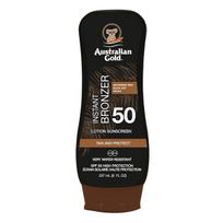 Australian Gold - Sunscreen Lotion w. Bronzer 237 ml - SPF 50