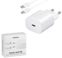 Samsung EP-TA800XWE, USB-C 25W + USB-C laidas, 1 m
