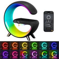 Išmanusis RGB įkroviklis su žadintuvu, laikrodžiu ir garsiakalbio funkcija NL69