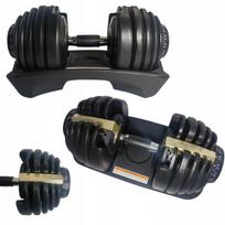 Reguliuojamas hantelis Life4Fitness, 24 kg