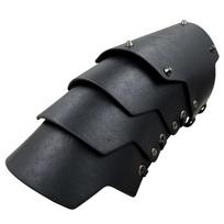 4 Layer Knight Gauntlet Medieval Arm Cuffs Renaissances Costume PU Arm Bracers