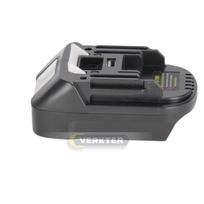 Akumuliatorių adapteris Ahlio; Black & Decker/Stanley į Makita; skirtas tik 18 V