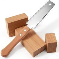 1PC double-edged handsaw, SK5 steel flexible blade flush saw for wood cutting