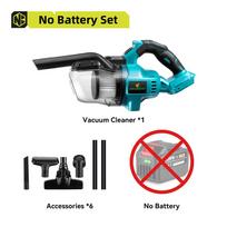 NEWBENY Belaidis Nešiojamas Elektrinis Dulkių Siurblys Galingas Įkraunamas Buitinis Patalpų Valymo Įrankis 18V Baterijai NO Battery