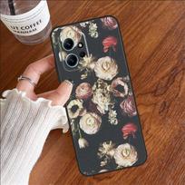 Midnight Floral Case For Xiaomi Redmi 14C 13C 10C 12C Redmi Note 14 Pro 13 12 11 9 10 9S 10S 11S 12S Cover For Redmi 9C