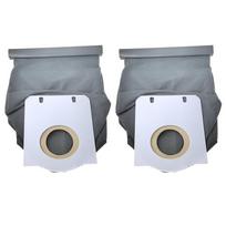 Plaunamas medžiaginis dulkių maišelis Philips XD3010/FC5128, Daugkartinio naudojimo dulkių surinkimo maišeliai dulkių siurbliui, Atsarginės dalys, Priedai Pack of 2