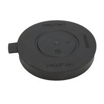 Juodo plastiko medžiagos priekinio žibinto apsauginis dangtelis nuo dulkių black
