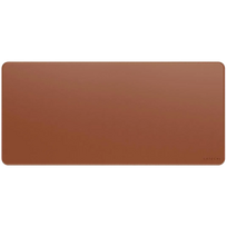 Satechi Premium Desk Mat - vegan leather mat (brow