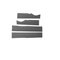 For Volvo EX30 car interior decoration accessories welcome pedals threshold protection strips car stickers external 4pcs