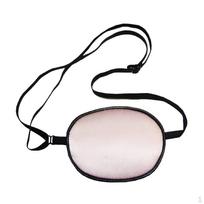 Šilkinis pirato akių raištis suaugusiems, tinginio akiai Pink beige