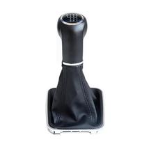 Opel Zafira B 2005-2010 m. Pavarų perjungimo rankenėlė 6 pavarų Automobilio pavarų svirties rankenėlė Shifter su odiniu apsauginiu dangteliu 6 Speed